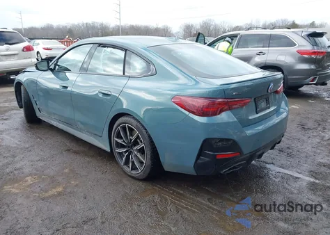 2025 BMW M440I Gran Coupe xDrive z USA, uszkodzony, nr VIN WBA63FB06SFU34146